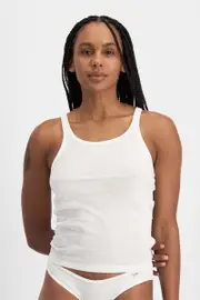 [Bonds] Bonds Women's Organics Cotton Chesty Singlet Top in White Size: 16 16 White