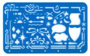Artistic Art Template Stencil Graphic Drawing Arrows Scroll Borders Craft Design