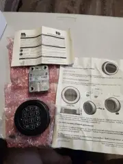 Electric Safe Lock Digital Keypad With Swingbolt Lock NEW N BOX Full Instruction