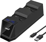 ARyee PS4 Controller Charging Station, Charger for PS4 Controller, Dual Charging Station with USB Charging Cable for Playstation4/PS4/PS4 Slim/PS4 Pro, 1.8H Fast Charging