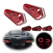 Red LED Tail Signal Lamp W/Socket Kit For Polaris Sportsman 500/550/1000 RZR 570