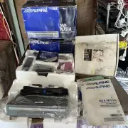 Alpine Navigation System Package 2 NVA-751A With kTE-501N 2nd Car Kit