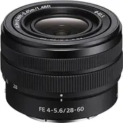 Sony SEL2860 Full Frame E-Mount FE 28-60mm F4-5.6 Lens, Black