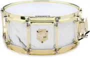 SJC Custom Drums Providence Series Snare Drum - 6 x 14-inch - Calcutta White