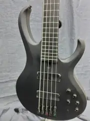 Ibanez IronLabel BTB625EX Black Flat 5 String Bass 35 (889mm) Extra Long Scale
