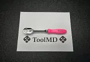Snap-on Tools USA NEW HOT PINK 3/8" Drive Hard Grip Fixed Head Ratchet FHD80