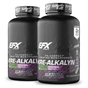 EFX Sports Kre-Alkalyn EFX | pH Correct Creatine Monohydrate Pill Supplement ...