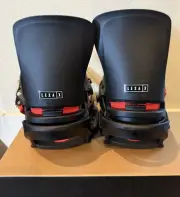 2025 NIB BURTON WOMENS LEXA X EST SNOWBOARD BINDINGS $330 black supergrip