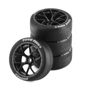 RC Rally Drift Tires On Road Racing Car Wheels Tyre for 1:10 Tamiya HSP HPI Kyosho TT01 TT02 XV01 XV02 PTG-2 Spare Parts