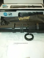 500mm F8.0 VIVITAR SERIES 1 TELEPHOTO LENS OUTFIT for C MOUNT 16mm CAMERAS
