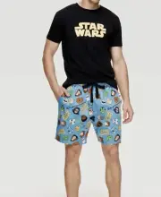 BRAND NEW MENS PETER ALEXANDER STAR WARS PYJAMA SET SIZE L