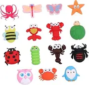 15pcs Animal Earphone Winder Cable Protector for Phone Usb Cable Clip Cable Organizer Line Clasp Data Line Protective Case