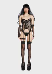 [Unholy] Midnight Honeymoon 5-Piece Lingerie Set