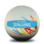 Spalding Storm Netball White Multi