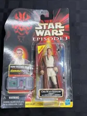 Star Wars Episode 1 - Obi-Wan Kenobi with Lightsaber and Handle - CommTech