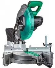 Metabo HPT C1810DFAQ4 18V MultiVolt Cordless 10 Inch Single Bevel Miter Saw