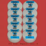10 ORIGINAL WHITE BUFFING PAD FOR JFJ SINGLE/DOUBLE