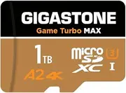 [5-Yrs Free Data Recovery] GIGASTONE 1TB Micro SD Card, 4K Game Turbo MAX, MicroSDXC Memory Card for Nintendo-Switch, GoPro, Action Camera, DJI, UHD Video, R/W up to 160/140 MB/s, UHS-I U3 A2 4K C10