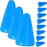 Kisangel 30Pcs Wooden Chess Pieces Portable Replacement Chess Components for Board Games Tabletop Strategy Family Fun Present for Adults