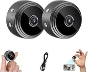 Secret Scope Camera, Magnetic Mini Security Cameras, Secret Scope Camera Elon Musk, WiFi Cameras Outdoor Wireless 1080p HD (2pcs)