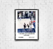 Aaron Gordon Dunk 11 x 17 Art- 1st game-winning, buzzer-beating dunk in playoffs