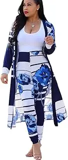 [MENCCINO] Two Piece Outfits for Women Elegant - Loose Cardigan Jackets Skinny Pants Set