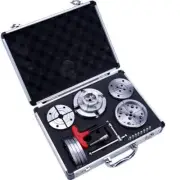 Wood Lathe Chuck Set 3.75"inch Self Centering Scroll Chuck 4 Number Jaws