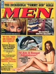 MAG: Men Magazine July 1973-LADYBIRD BAND-GHETTO KILLERS- KEN BARR VG