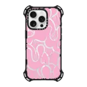 iPhone 16 Pro Bounce Case MagSafe Compatible SUPER WAVY (PINK)