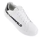 NEW Karl Lagerfeld Maxi Kup Women's Shoes Sneakers Leather White KL62210-010 ...