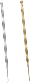minkissy 2 Pcs Eyelash Stick Tools Lash Kit Lash Lift Tool for Women Lash Lifting Rod Lash Lift and Tints Kit Eyelash Lifting Tool Lash Lift Rods Stainless Steel Supplies Cosmetic
