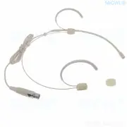 TA4F mini Headset Microphone for Shure UR1 SLX PGX UT Wireless Omnidirectional
