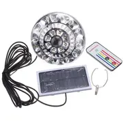 220V 22Led Solar Power Remote Camping Light Lantern Outdoor Yard Emergency Lamp