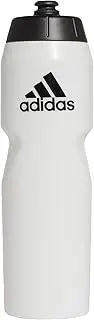 Adidas Performance Water Bottle, White/Black/Black, 750 ML