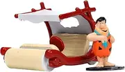 Jada Toys The Flintstones Flint Mobile with Fred Flintstone 1:32 Scale Hollywood Ride Diecast Model Car