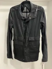 NWT RICK OWENS Authentic Cyclops Jacket Black Men Size 50