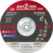 United Abrasives 22636 9x1/8x5/8-11 Z24R Z-Tech Pipeline Cutting Wheels 10 pack