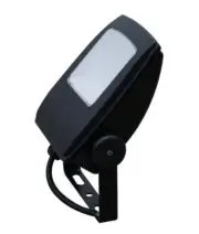 LED Slim Flood Lights Black SMD 2835 Waterproof Outdoor Backyard Spot Lights IP6