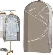 [Generic] Dust Cover Bags for Clothes | Closet Organizers Clothes Storage Bags - Waterproof Coat Dress Suit Cover for Families Lovers Adults Home Use
