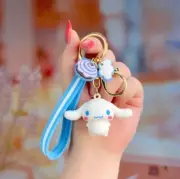 Sanrio CINNAMOROLL Key Chain Keyring Bag Charm Holder Backpack Cute NEW