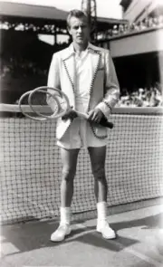 Tennis London England Circa 1950 Arthur Tappy Larsen Usa Old Photo