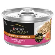 Purina Pro Plan Pro Plan Salmon & Rice Wet Cat Food (24 x 85g cans)