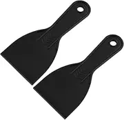 2pcs SLA DLP UV Resin 3D Printing Model Shovel Plastic Removal Tool Black Spade Spatula Compatible with Creality Wanhao TENLOG 3D Printer BBZY