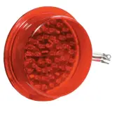 Betts - 710017 - LED LENS ASSY RED S/T/T DP 24V - (Pack of 1)