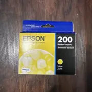 Genuine Epson 200 T200420 YELLOW Ink Jet Cartridge XP-200 XP-300 XP-310 WF 2540
