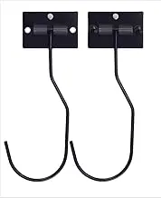 Flyanzebi 2Pcs Foldable Banana Hanger Hook Under Cabinet, Modern Iron Banana Hook