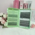 Makeup Fluffy False Eyelashes Lashes Extension Segmented Eyelashes Bundles DIY