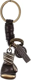 UPKOCH Boxing Glove Shaped Keychain Adorable Metal Pendant for Keys Bags and Metal Material Creative Sport Accessory for Boxing Fans and present Giving