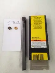 NEW 5/16" CARBIDE BORING BAR C05-SCLCR-2 W/ 10 SANDVIK 21.51 INSERTS -c762-