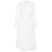 [Forte Forte] Forte Forte Embroidered Midi Dress II NUMERIC WHITE